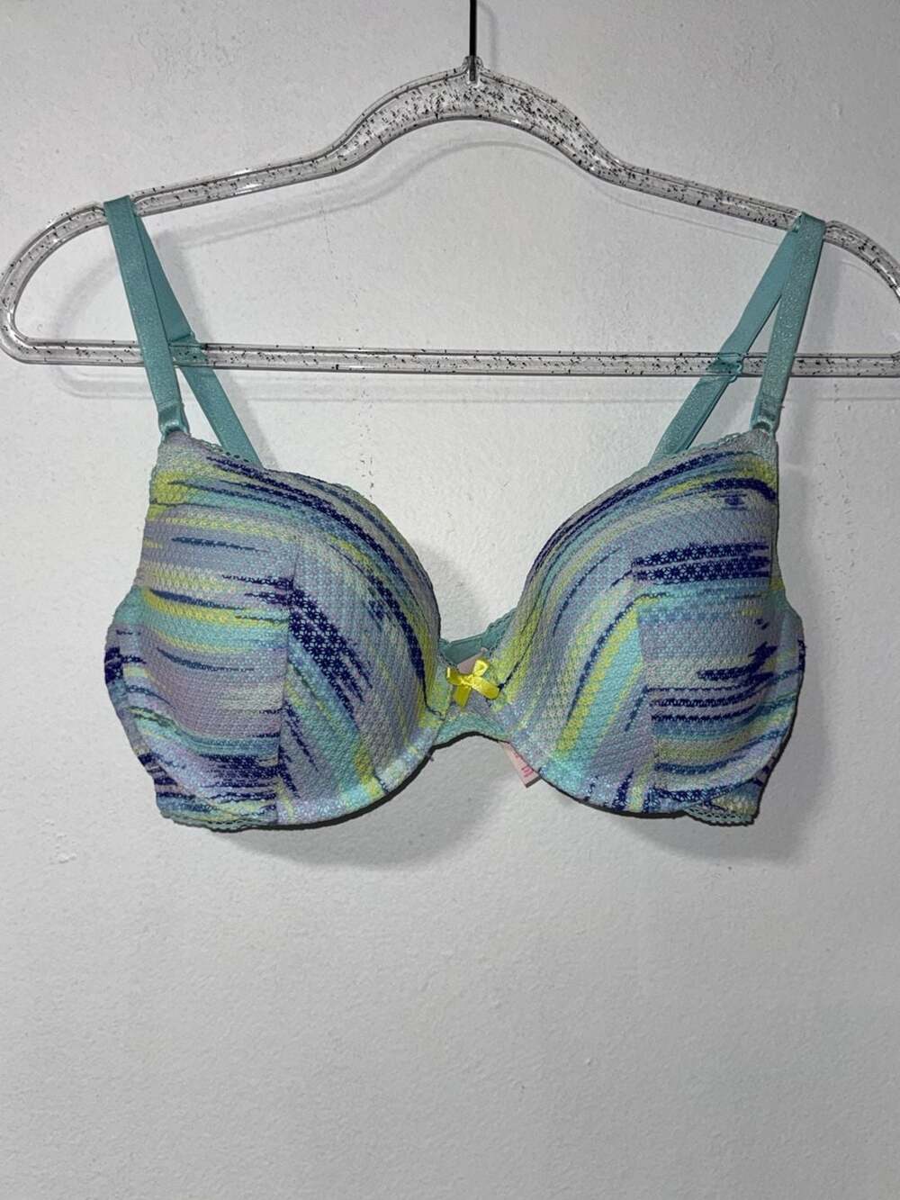 Victoria's Secret Lined Demi Bra 36D Print